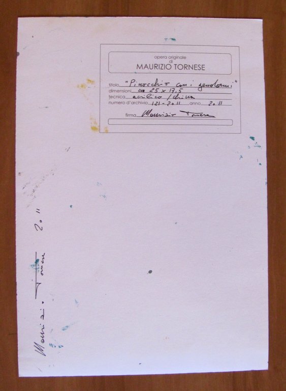 PINOCCHIO con i GENDARMI - Opera Originale Acrilico e China … | Immagine Gallery 2