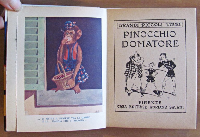 PINOCCHIO DOMATORE - Coll. Grandi Piccoli Libri, 1955 - ill. …