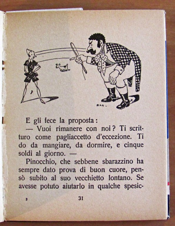 PINOCCHIO DOMATORE - Coll. Grandi Piccoli Libri, 1955 - ill. …