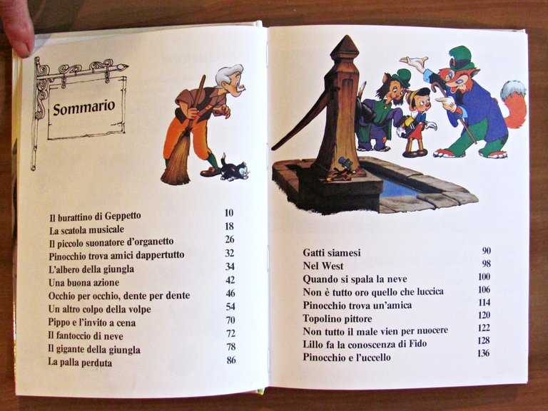 PINOCCHIO E I SUOI AMICI - Coll. Disneyana