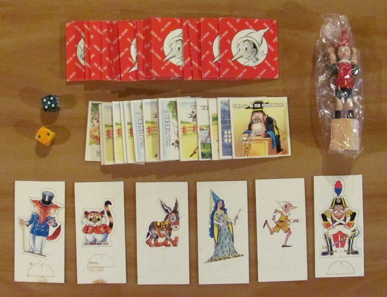 PINOCCHIO E LA GRANDE CORSA, Gioco in Scatola, 1999