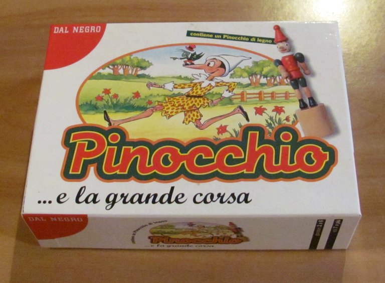PINOCCHIO E LA GRANDE CORSA, Gioco in Scatola, 1999