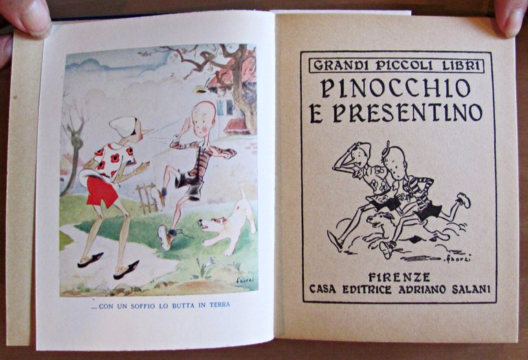 PINOCCHIO E PRESENTINO - Coll. Grandi Piccoli Libri, 1955 - …