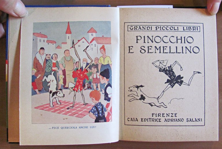 PINOCCHIO E SEMELLINO - Grandi Piccoli Libri, 1948 - ill. …