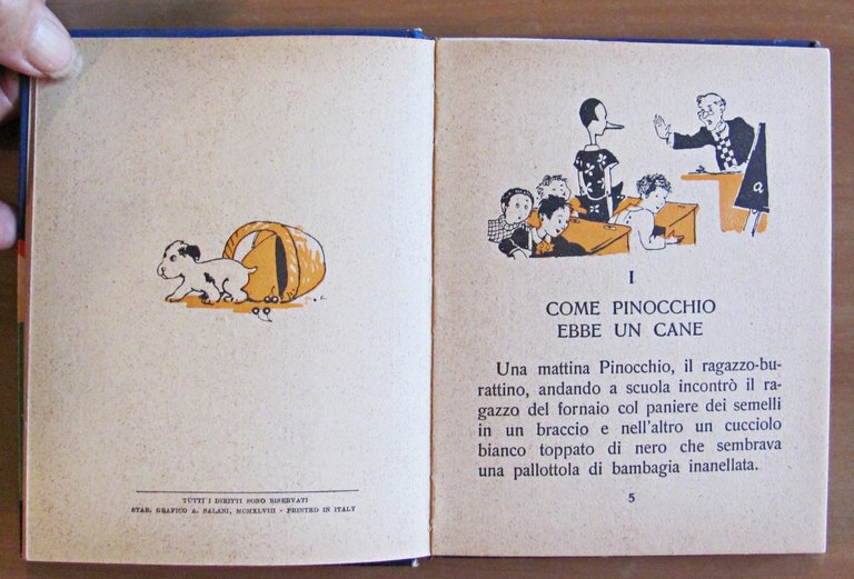 PINOCCHIO E SEMELLINO - Grandi Piccoli Libri, 1948 - ill. …