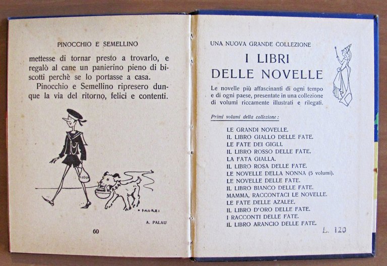 PINOCCHIO E SEMELLINO - Grandi Piccoli Libri, 1948 - ill. …