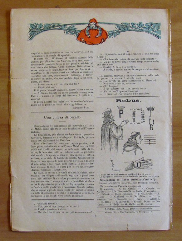 PINOCCHIO Giornale per i Ragazzi N.4, 1904 | Immagine Gallery 3