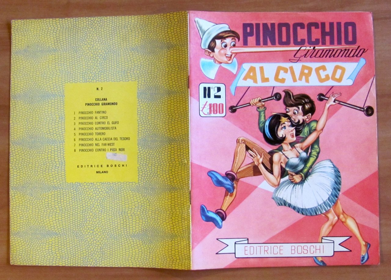 PINOCCHIO Giramondo - N.2 AL CIRCO, anni '60 | Immagine principale
