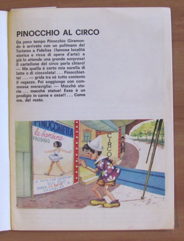 PINOCCHIO Giramondo - N.2 AL CIRCO, anni '60 | Immagine Gallery 2
