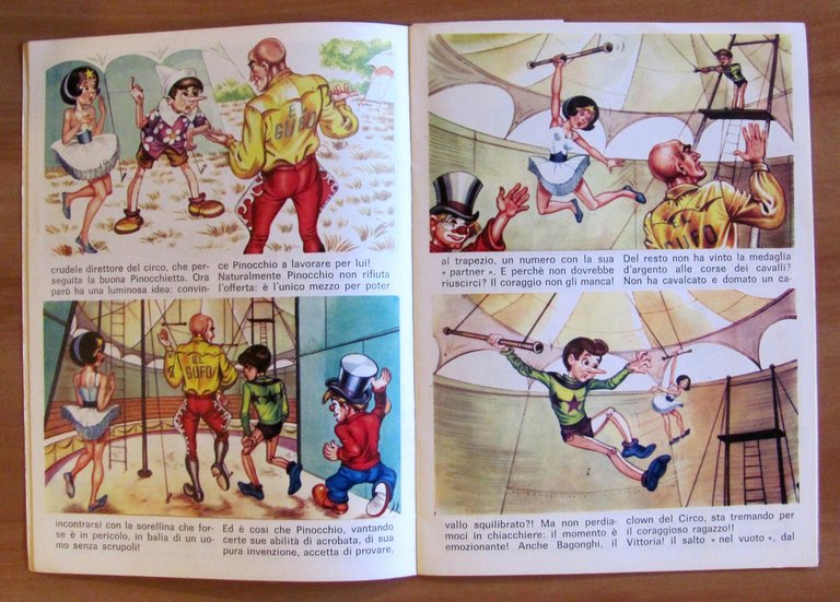 PINOCCHIO Giramondo - N.2 AL CIRCO, anni '60 | Immagine Gallery 4