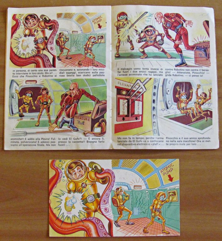 PINOCCHIO GIRAMONDO E IL TESORO SOMMERSO con 5 Tavole originali … | Immagine Gallery 5