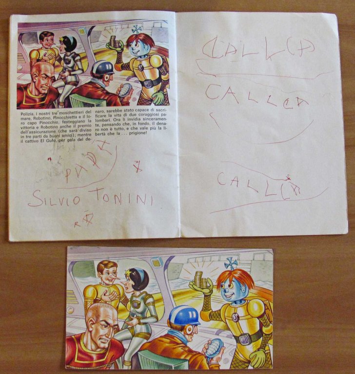 PINOCCHIO GIRAMONDO E IL TESORO SOMMERSO con 5 Tavole originali … | Immagine Gallery 6