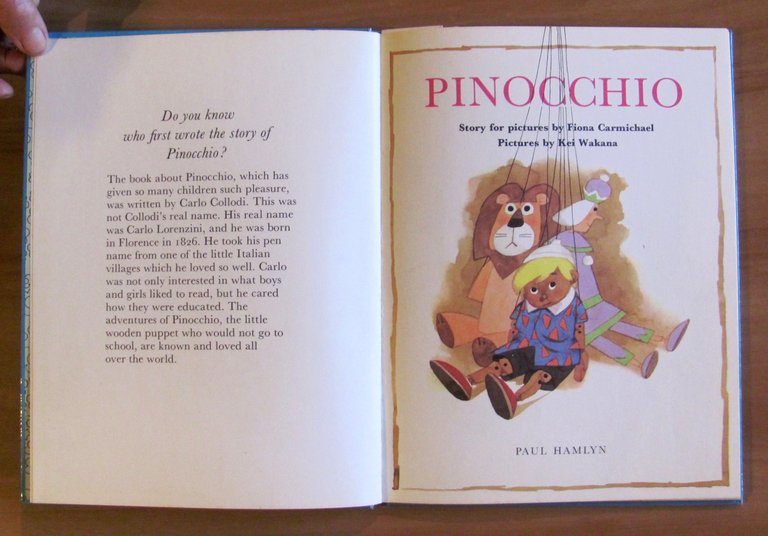 PINOCCHIO, I ed. 1968 - ill. Kei WAKANA | Immagine Gallery 2