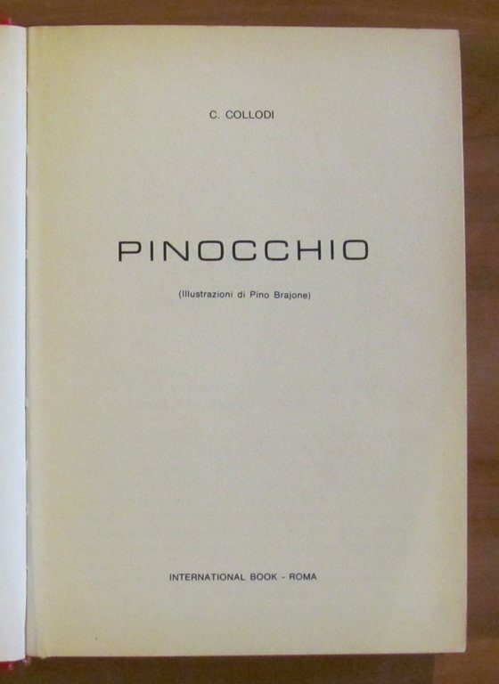 PINOCCHIO, I ed. 1982 - ill. BRAJONE | Immagine Gallery 4