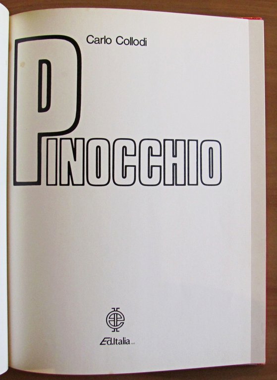 PINOCCHIO, I edizione 1977 - ill. LODOLO