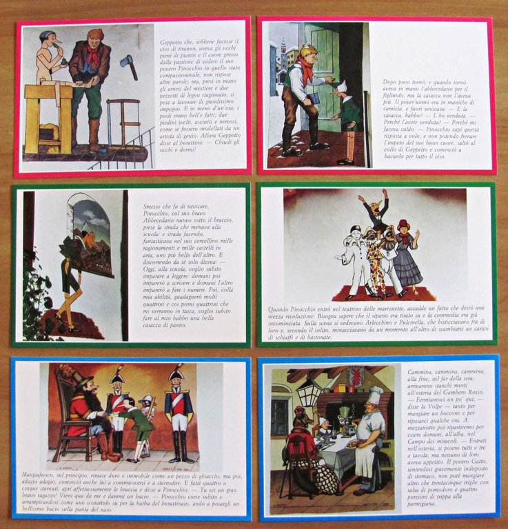 PINOCCHIO: I MURALES DI VERNANTE - Catalogo+50 Cartoline - ill. …