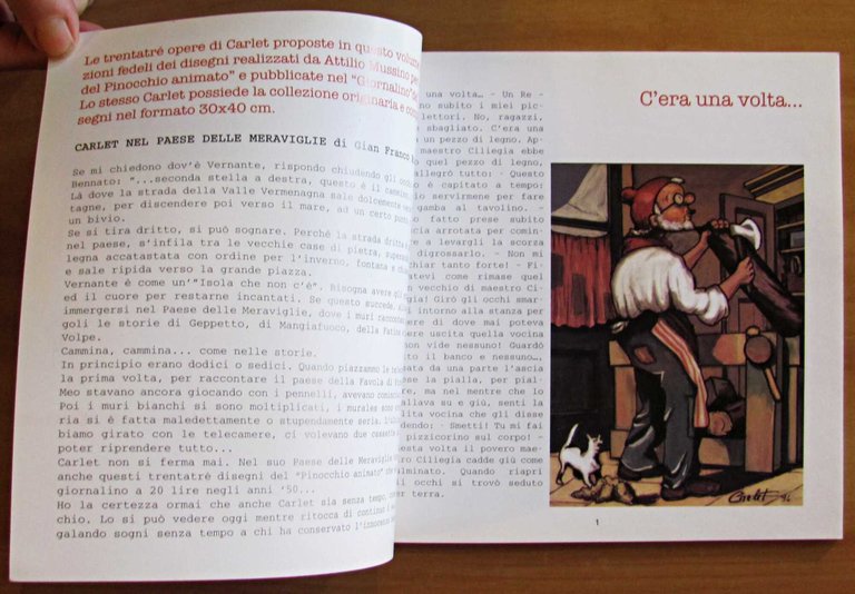 PINOCCHIO: I MURALES DI VERNANTE - Catalogo+50 Cartoline - ill. …