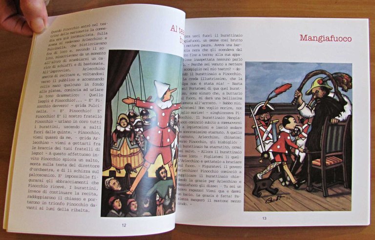 PINOCCHIO: I MURALES DI VERNANTE - Catalogo+50 Cartoline - ill. …