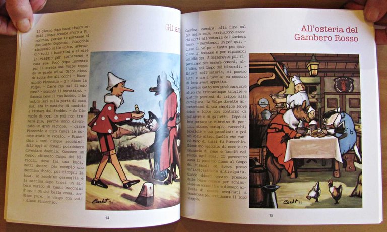 PINOCCHIO: I MURALES DI VERNANTE - Catalogo+50 Cartoline - ill. …