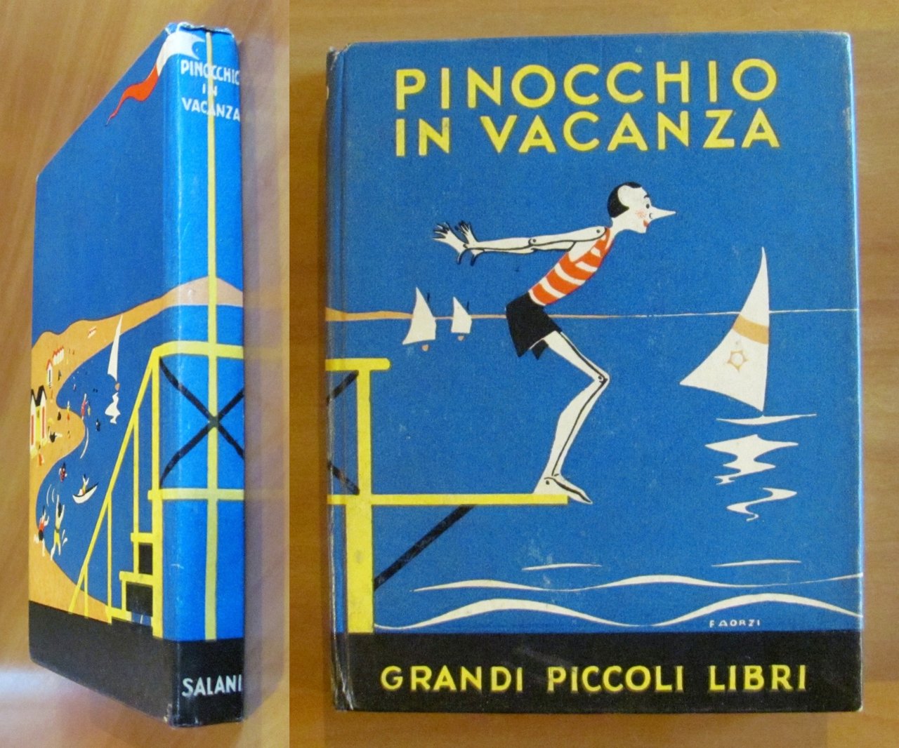 PINOCCHIO IN VACANZA - Coll Grandi Piccoli Libri, 1933 - … | Immagine principale
