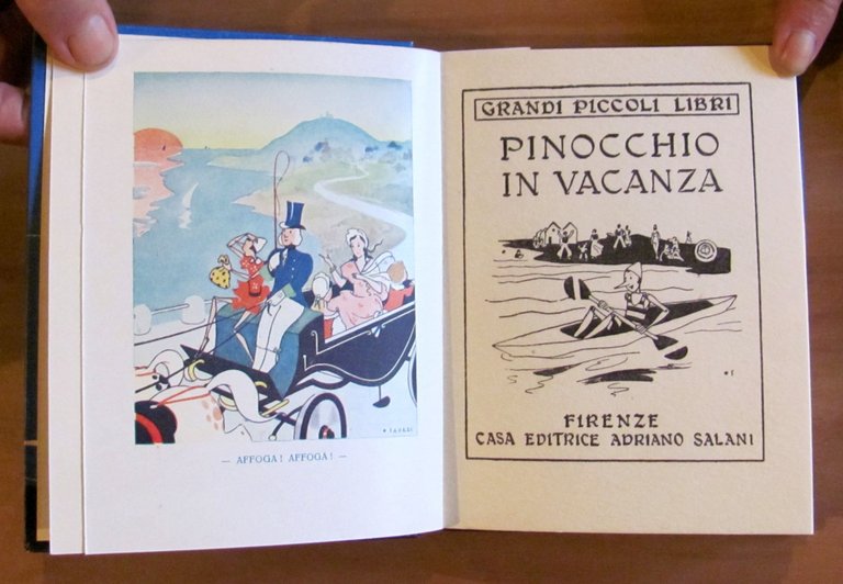 PINOCCHIO IN VACANZA - Coll Grandi Piccoli Libri, 1933 - … | Immagine Gallery 2