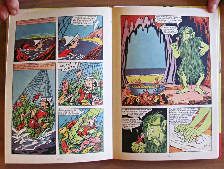 PINOCCHIO INTERAMENTE ILLUSTRATO, anni '60