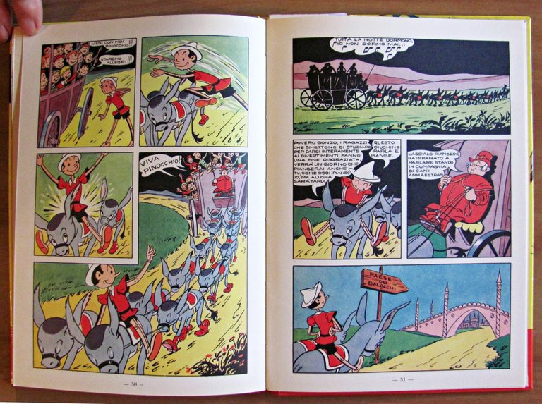 PINOCCHIO INTERAMENTE ILLUSTRATO, anni '60