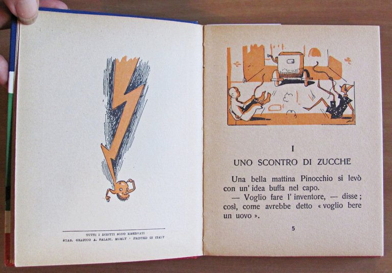 PINOCCHIO INVENTORE - Coll Grandi Piccoli Libri, 1955 - ill. …