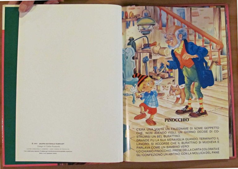 PINOCCHIO + LA CASETTA DI CIOCCOLATA - Coll. La Nonna …