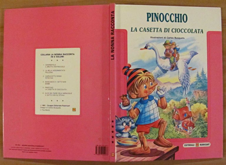 PINOCCHIO + LA CASETTA DI CIOCCOLATA - Coll. La Nonna …