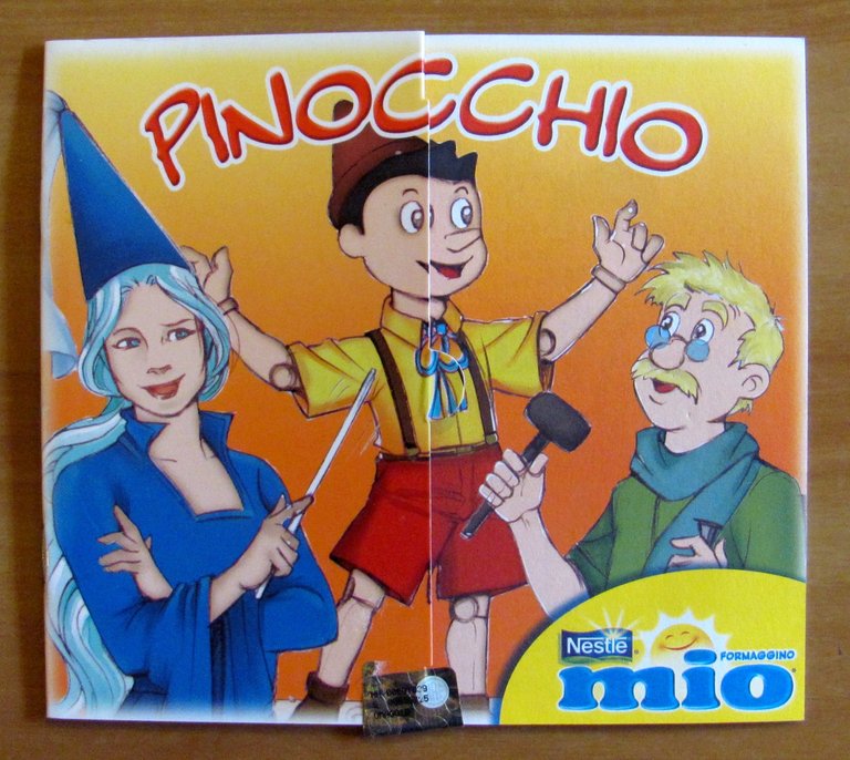 PINOCCHIO Libro illustrato + CD - FORMAGGINO MIO, anni '80 | Immagine Gallery 3