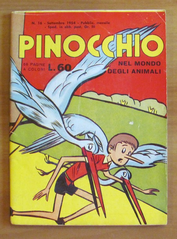 PINOCCHIO NEL MONDO DEGLI ANIMALI N.16, 1954 - ill. PESCADOR | Immagine Gallery 6
