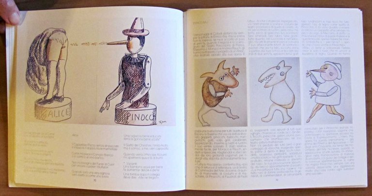 PINOCCHIO NEL PAESE DEGLI ARTISTI, 1982