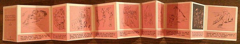 PINOCCHIO NEL PAESE DEI BALOCCHI, anni '50 - A Fisarmonica