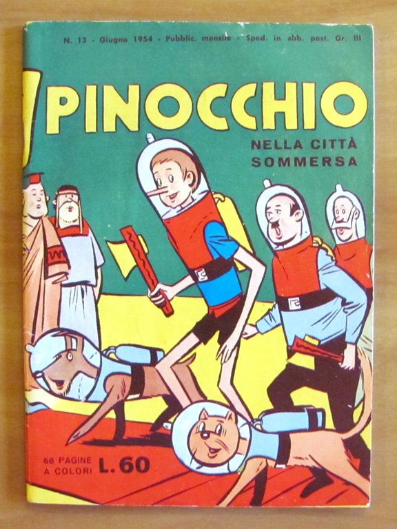 PINOCCHIO NELLA CITTA' SOMMERSA N.13, 1954 - ill. PESCADOR | Immagine Gallery 6