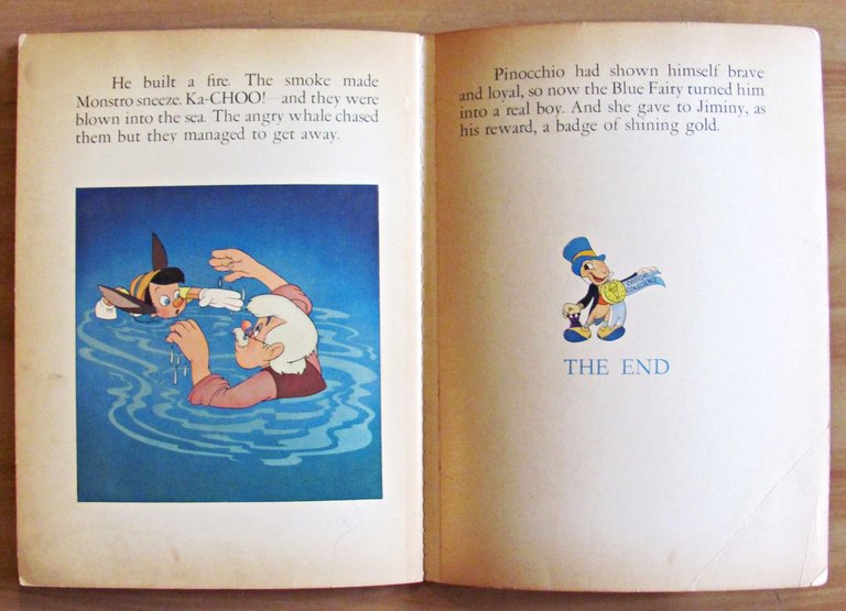 PINOCCHIO PICTURE BOOK, 1939/40