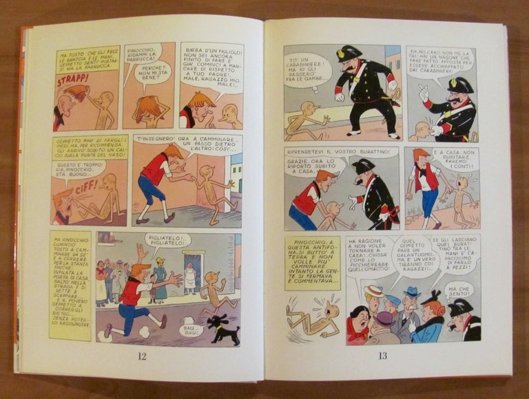 PINOCCHIO Racconatato a Fumetti da MANCA, I ed. 1967
