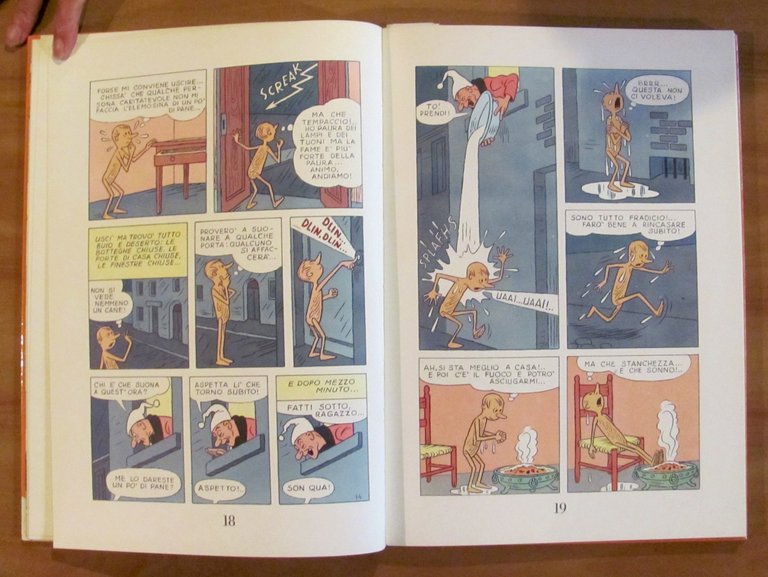 PINOCCHIO Racconatato a Fumetti da MANCA, I ed. 1967