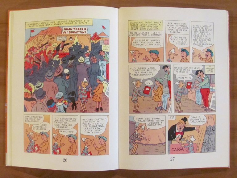 PINOCCHIO Racconatato a Fumetti da MANCA, I ed. 1967