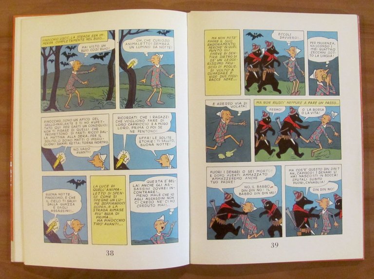 PINOCCHIO Racconatato a Fumetti da MANCA, I ed. 1967