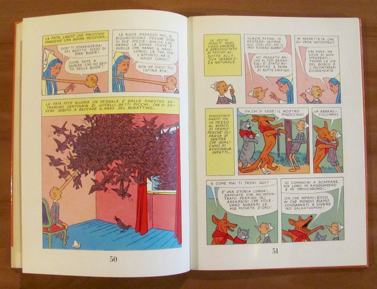 PINOCCHIO Racconatato a Fumetti da MANCA, I ed. 1967