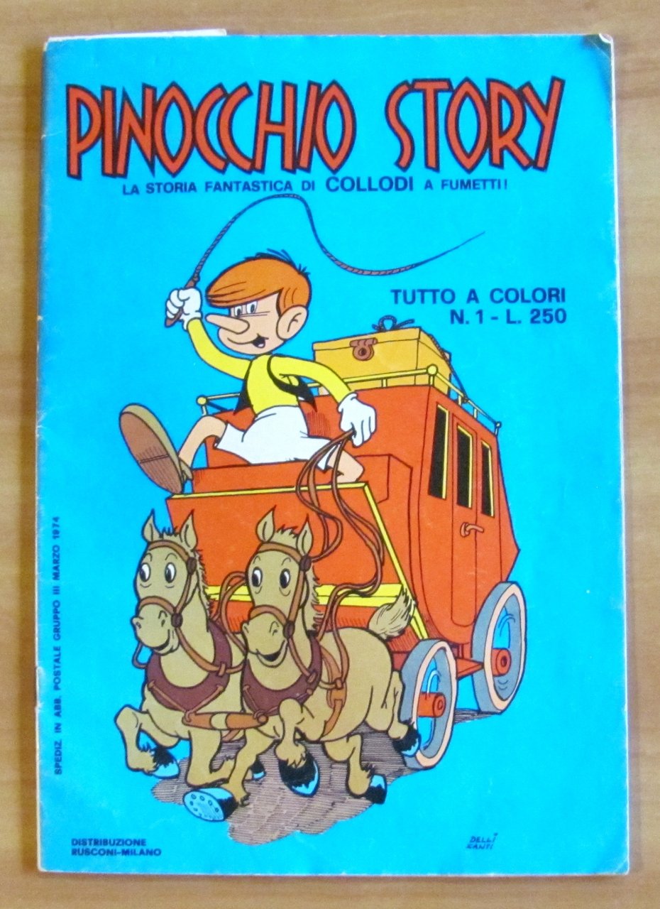 PINOCCHIO STORY - N.1 Marzo 1974 | Immagine principale
