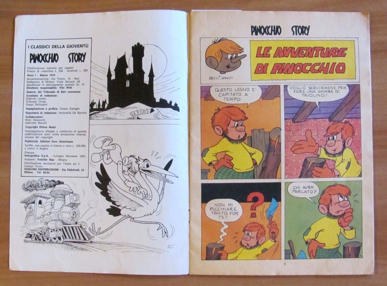 PINOCCHIO STORY - N.1 Marzo 1974 | Immagine Gallery 2