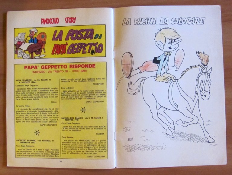 PINOCCHIO STORY - N.3 Maggio 1974 | Immagine Gallery 5