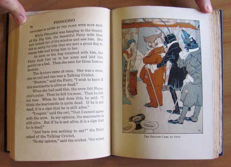 PINOCCHIO The Story of a Marionette, 1924 - ill. RICHARDSON | Immagine Gallery 7