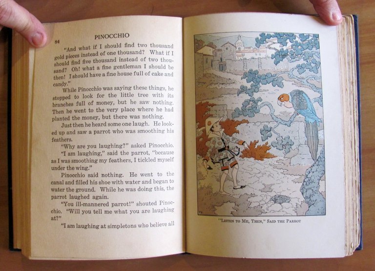 PINOCCHIO The Story of a Marionette, 1924 - ill. RICHARDSON | Immagine Gallery 8