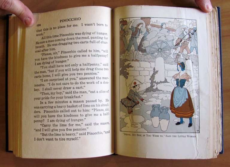 PINOCCHIO The Story of a Marionette, 1924 - ill. RICHARDSON | Immagine Gallery 9