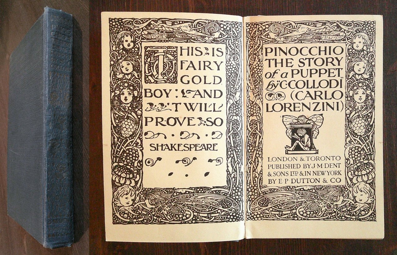 PINOCCHIO The Story of a Puppet, II ed. 1915 - …