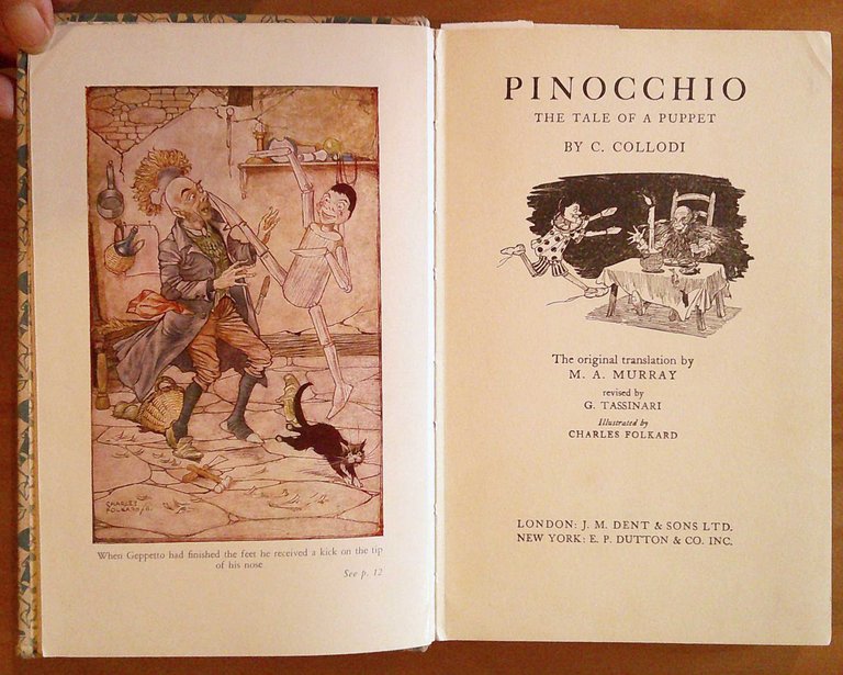 PINOCCHIO The Tale of a Puppet - Collana Chilren's Illustrated …