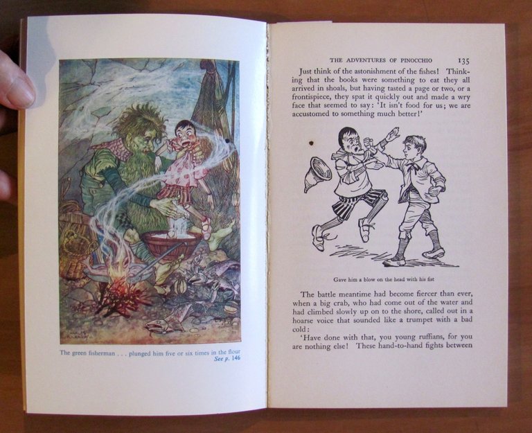 PINOCCHIO The Tale of a Puppet, 1975 - ill. FOLKARD | Immagine Gallery 8